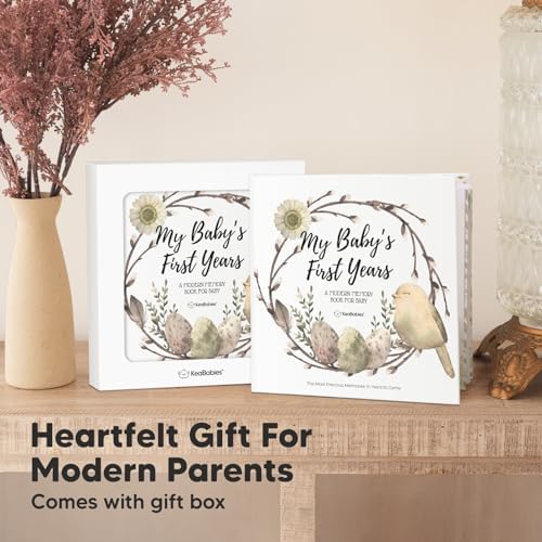 First 5 Years Baby Book Keepsake, Baby Memory Book Girl,Boy (WonderLand) — view 7