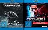 Sprache: Deutsch, Englisch Terminator 1 + 2 - Tag der Abrechnung - Special Extended Edition + Kinofassung (Arnold Schwarzenegger) / Digital Remastered - Uncut 2 Disc Film Set (2 Blu-ray)