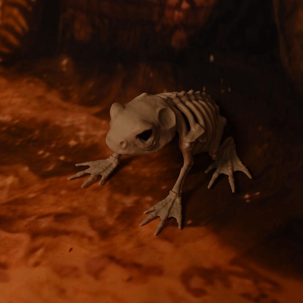 Wadakada Vogelskelett Halloween-Deko - Bewegliches Tier-Skelett Mit Gelenken