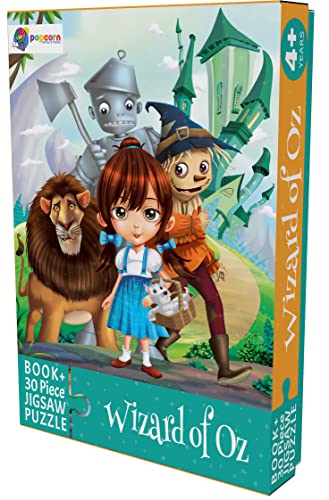 Image of Wizard of OZ - 30 Piece Jigsaw Puzzle with Free Reading Book