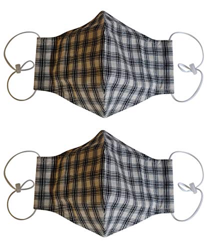 Antique Alive 100% Cotton Adjustable Reusable Washable Face Mouth Mask Cloth Cover