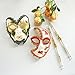 YU FENG One Pair Couple's Gorgeous Venetian Masquerade Masks Party Costumes Accessory