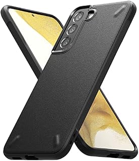 Ringke Onyx Compatible with Samsung Galaxy S22 5G Case (2022), Rugged Shockproof Non-Slip TPU Slim Thin Phone Cover for S22 6.1-Inch - Black