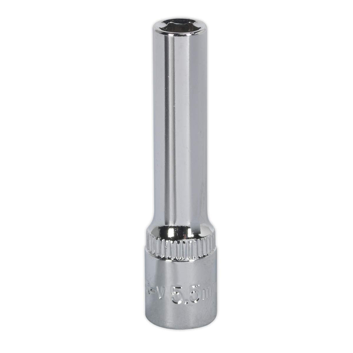 Sealey Sp14055D Walldrive Socket 5.5Mm Deep 1/4Sq Drive Fully Polished