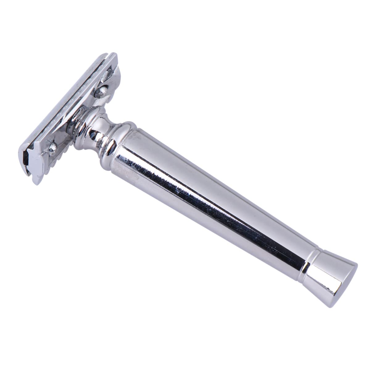 FRCOLOR Manual Shaver for Men Beard Shaper Single Blade Razor Compact Face Shaver Old-fashioned