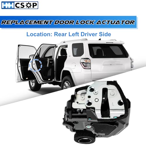 Image of Rear Left Driver Side Door Lock Latch Actuator for Toyota Scion 2007-2019