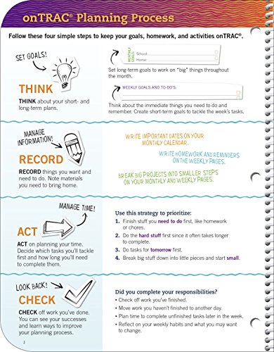 Premier Classic Middle School Student Planner, 8 X 10 Inches, 2018 To 2019 #TOP3