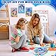 Tenare 6 Stück Frühling Mosaik Bastelset für Kinder Mosaik Aufkleber Set Mosaik Klebebilder für Mädchen Junge Selbstklebendes Kreativset für Kindergeburtstag Geschenk Party Beschäftigung (Ozean)