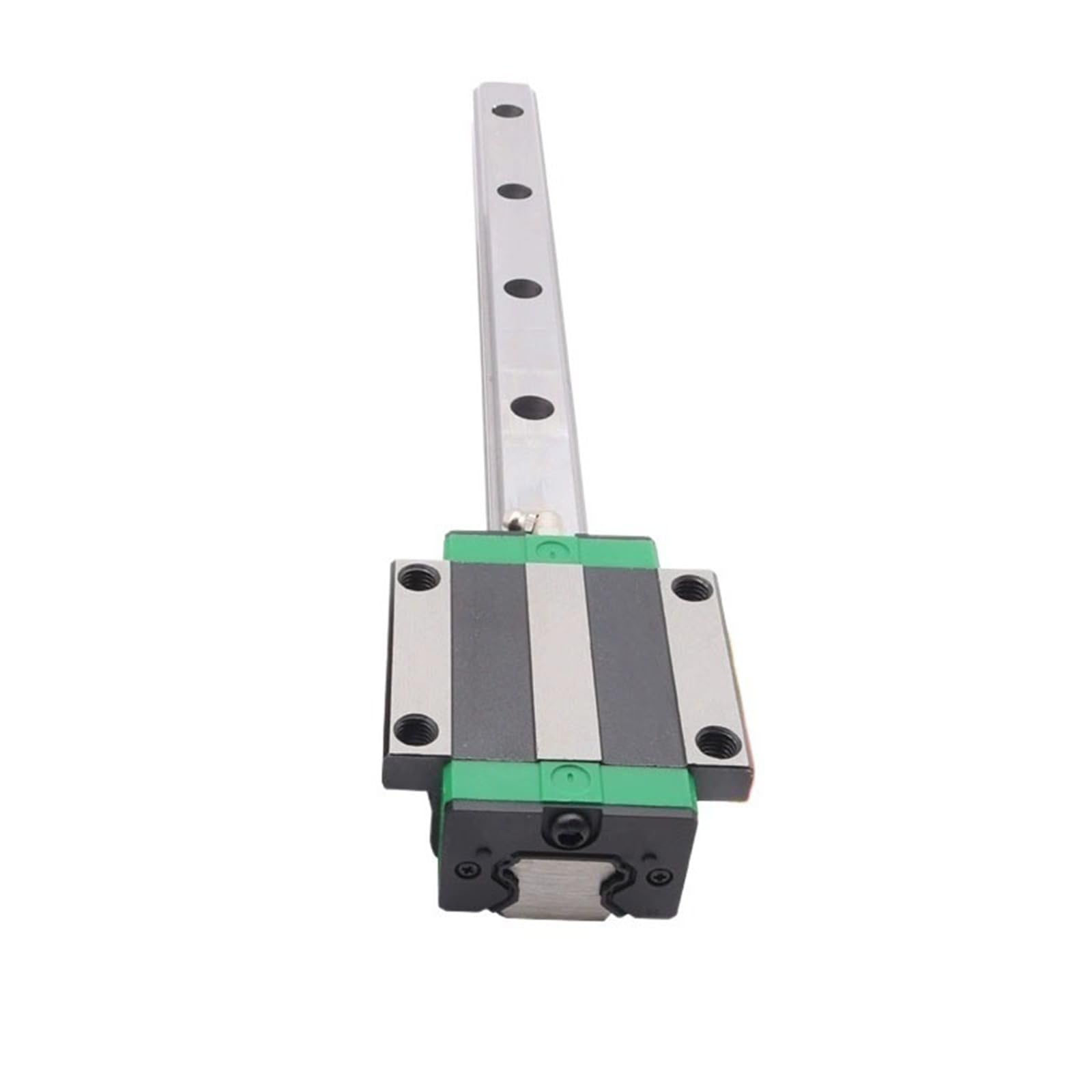 GTPBAO Rail de guidage de mouvement linéaire HGR30, 2 jeux de rails de guidage linéaire avec blocs coulissants HGW30CC for Machine CNC, anti-poussière rail de chargement(650mm 25.59" long)