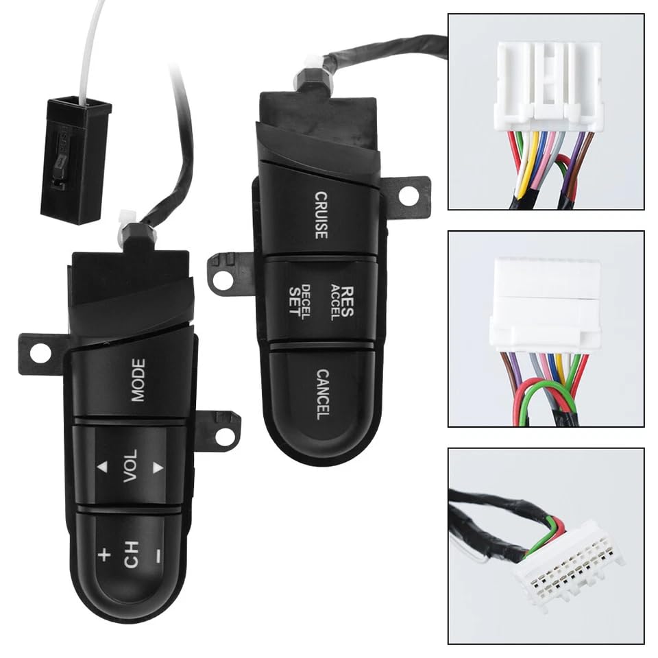 Steering Wheel Multifunction Control Press Key Fit for Honda Civic 1.8L 2006 to 2008