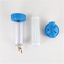 Sistema de Osmose Reversa Purificador de água de retrolavagem transparente de 10 polegadas, filtro de máquina de limpeza com saída de esgoto, sistema de osmose reversa Sistema de filtro de água potáve