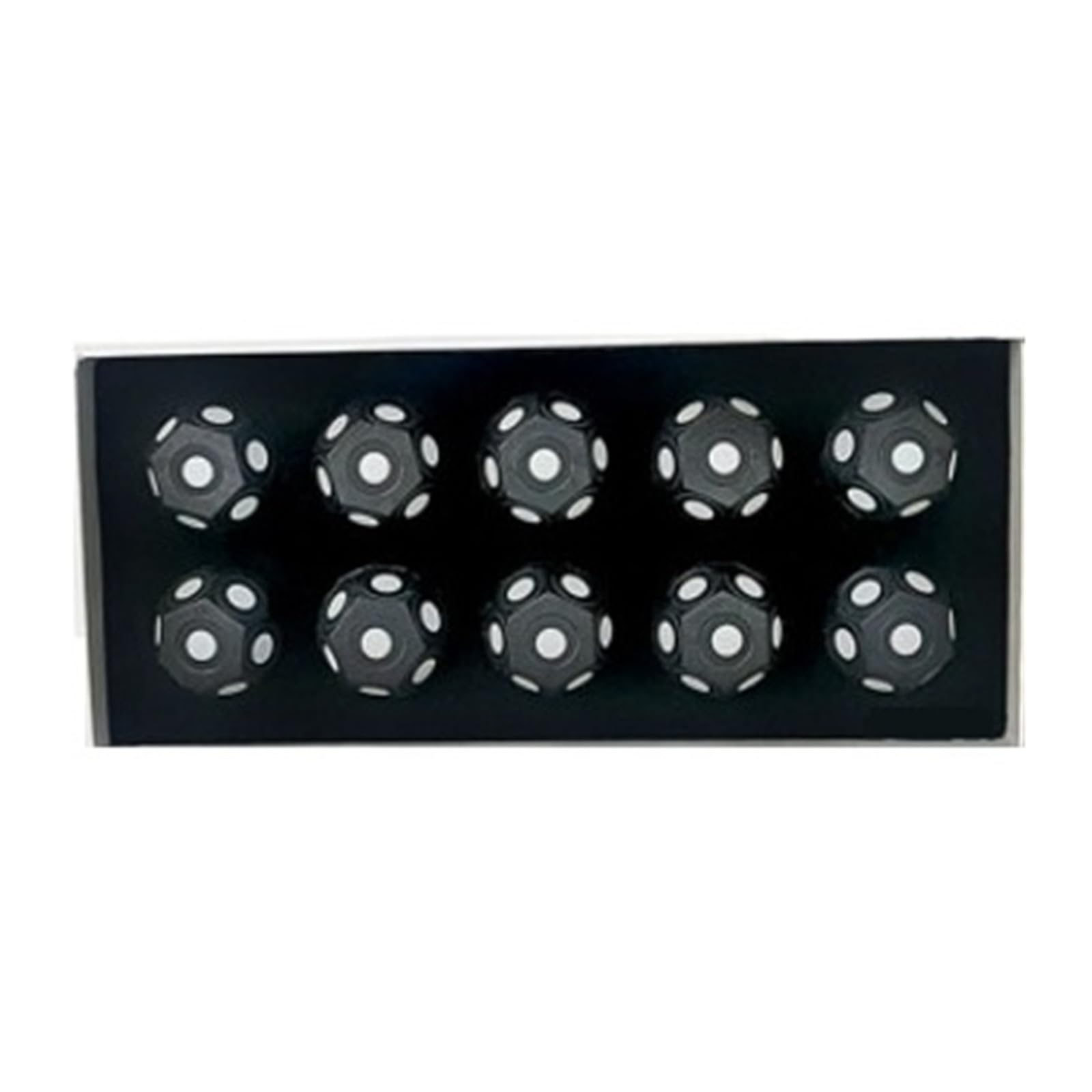 Wielostronny znacznik do skanowania 3D Odblaskowe znakowanie punktów docelowych do śledzenia zgodnego z gramofonem(3x6mm 10pcs)