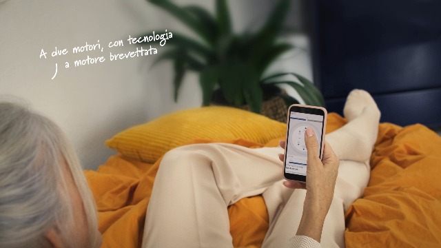 Rete A Doghe Elettrica Cosy2Go 140x200cm - Regolazione Schiena/Gambe, Telecomando E App | Made In Germany - Foto 7