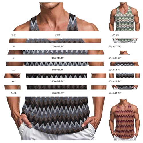 Chalecos para hombre cómodos y transpirables con paneles de contraste 2