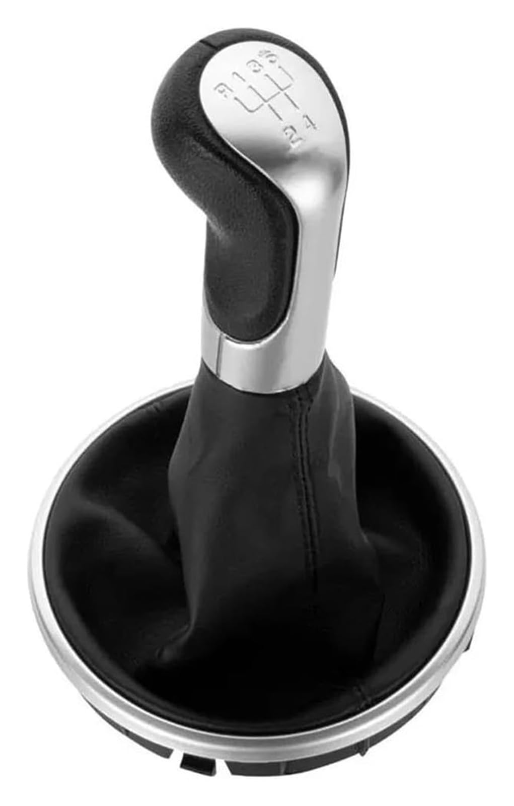 TRASH BIN Car Gear Shift Knob for Skoda for Fabia MK2 for Roomster Gear Shift Knob Lever Shifter Handbrake Leather Gaiter