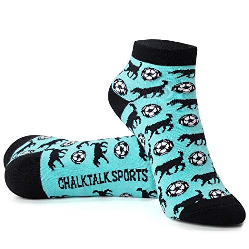 ChalkTalkSPORTS Soccer Athletic Ankle Socks | Soccer Dog