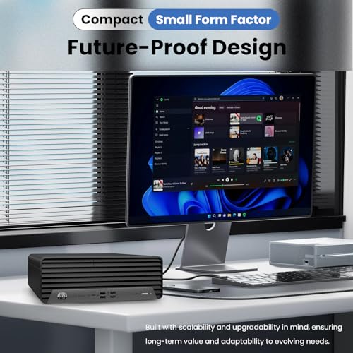 Image of HP Elite 600 Small Form Factor Business Desktop, 13th Gen Intel 14-Core i5-13500, 32GB DDR5 RAM, 1TB SSD, Type-C, HDMI, DP, Wi-Fi, Wired KB & Mouse, Win11 Pro, Bundle with ADATA 64GB USB Flash Drive