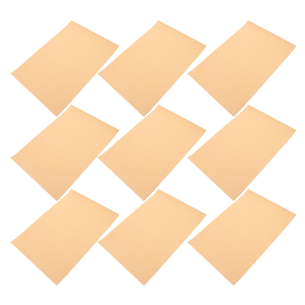Lurrose Papier Kraft Épais A4 210g pour Dessin et Pratique Artistique 100 Feuilles