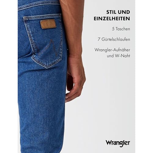 Wrangler - Jeans Herren - Regular Straight Fit - Greensboro – Ansicht 5