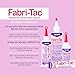 BEACON Fabri-Tac Premium Fabric Glue - Quick Drying, Crystal Clear, Permanent - for Fabrics, Canvas, Lace, Wood and More, 4-Ounce, 2-Pack