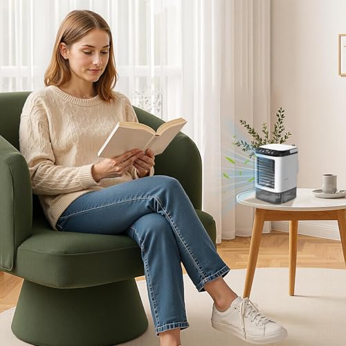 Mini climatiseur portable pour rafraîchir un espace sans climatisation fixe en été