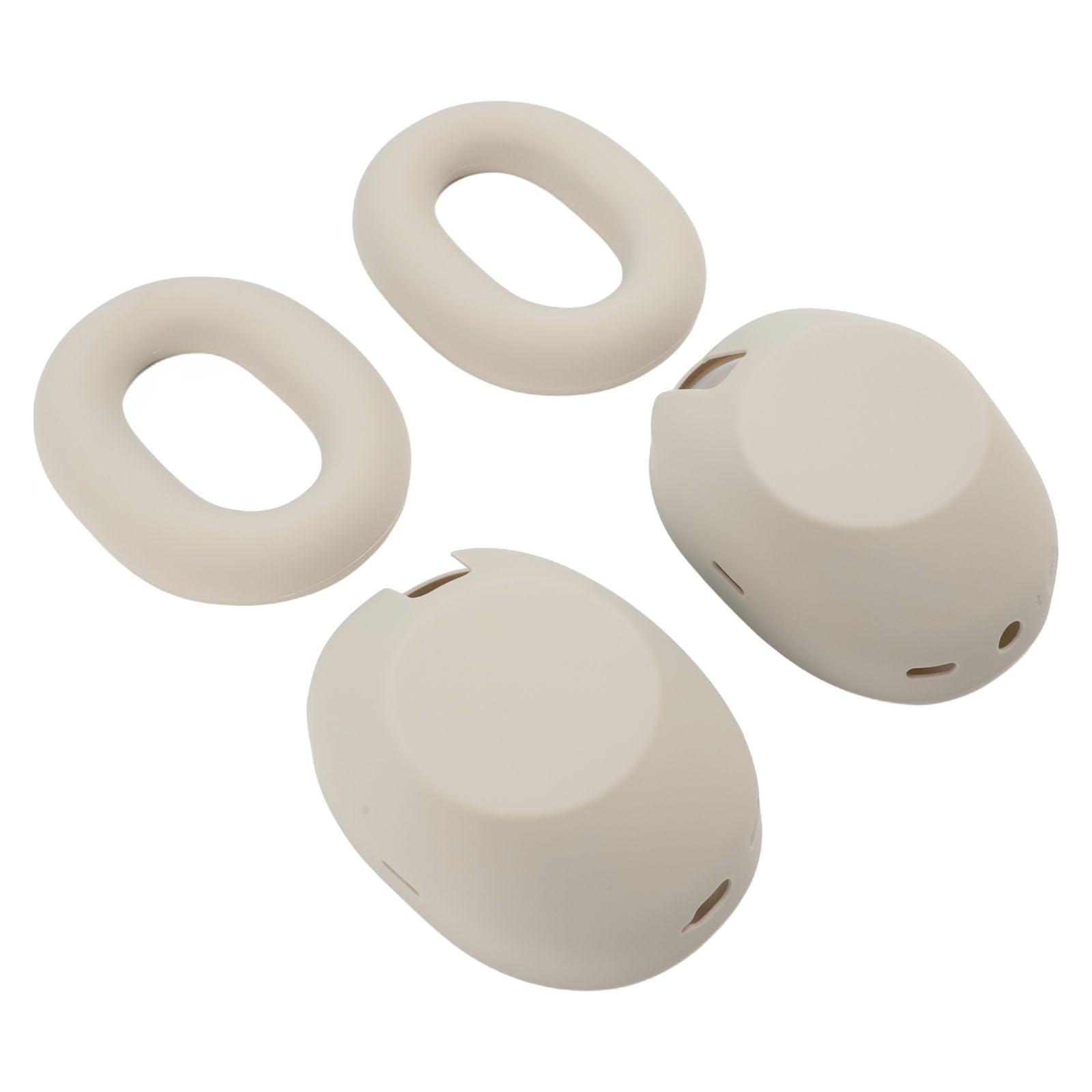 Custodia in silicone antisudore WH-1000XM6 per cuffie, antigraffio per protezione auricolari e guscio, leggera, impermeabile con facile pulizia, nero