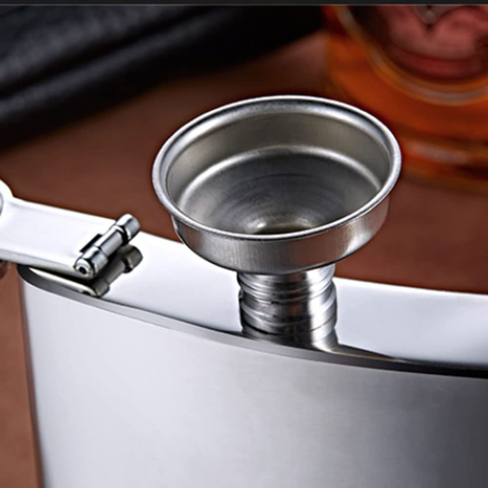 1-18 Oz RVS Hip Flask Pocket Drink Whisky Flasks Met Trechter - Duurzame Roestvrijstalen Heupfles