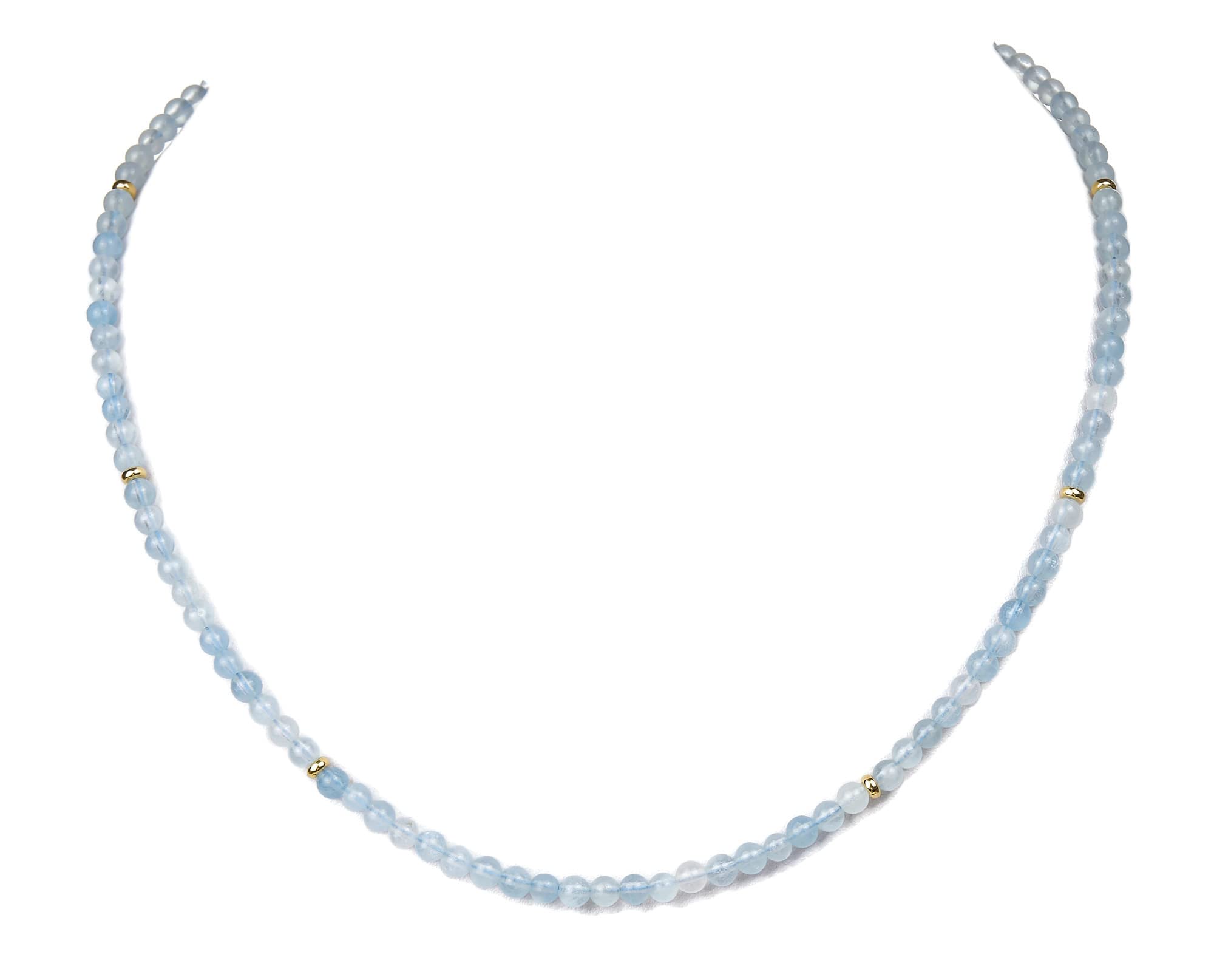 Aquamarin Kette Halskette