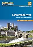 Fernwanderweg Lahnwanderweg: Von der Quelle bis zur Mündung, 19 Etappen, 300 km (Hikeline /Wanderführer)