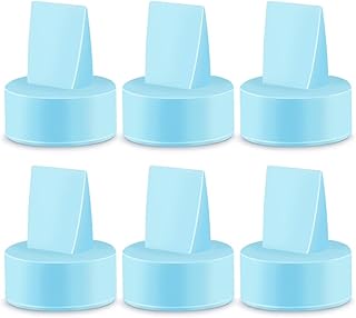 Maymom Duckbill Valves Compatible with Spectra S1 Spectra S2 Spectra 9 Plus Spectra Synergy Gold Not Original Spectra Pump Parts Spectra S2 Parts Replace Spectra Valve (Blue, 6ct)