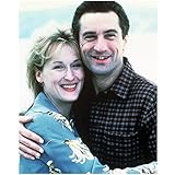 Meryl Streep Hugging Robert De Niro Sharing Big Smiles 8 x 10 Photo