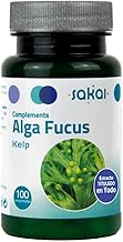 Alga Fucus SAKAI | ACCELERATOR and Metabolism Accelerator | NATURAL Source of Iodine and Marine Minerals ANTIOXIDANT, ANTIINFLAMMATORY, ANTIBACTERIAL and VEGAN | 100 Kelp tablets (Fucus vesiculosus)