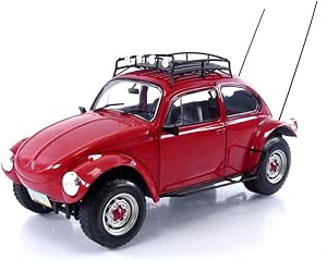 Volkswagen New Beetle Rouge 1998 - GATE 1/18 - Miniature NEUVE Fabriquée En France