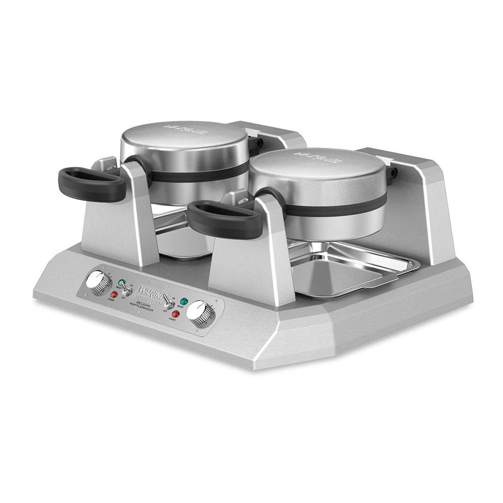waring professional double waffle maker