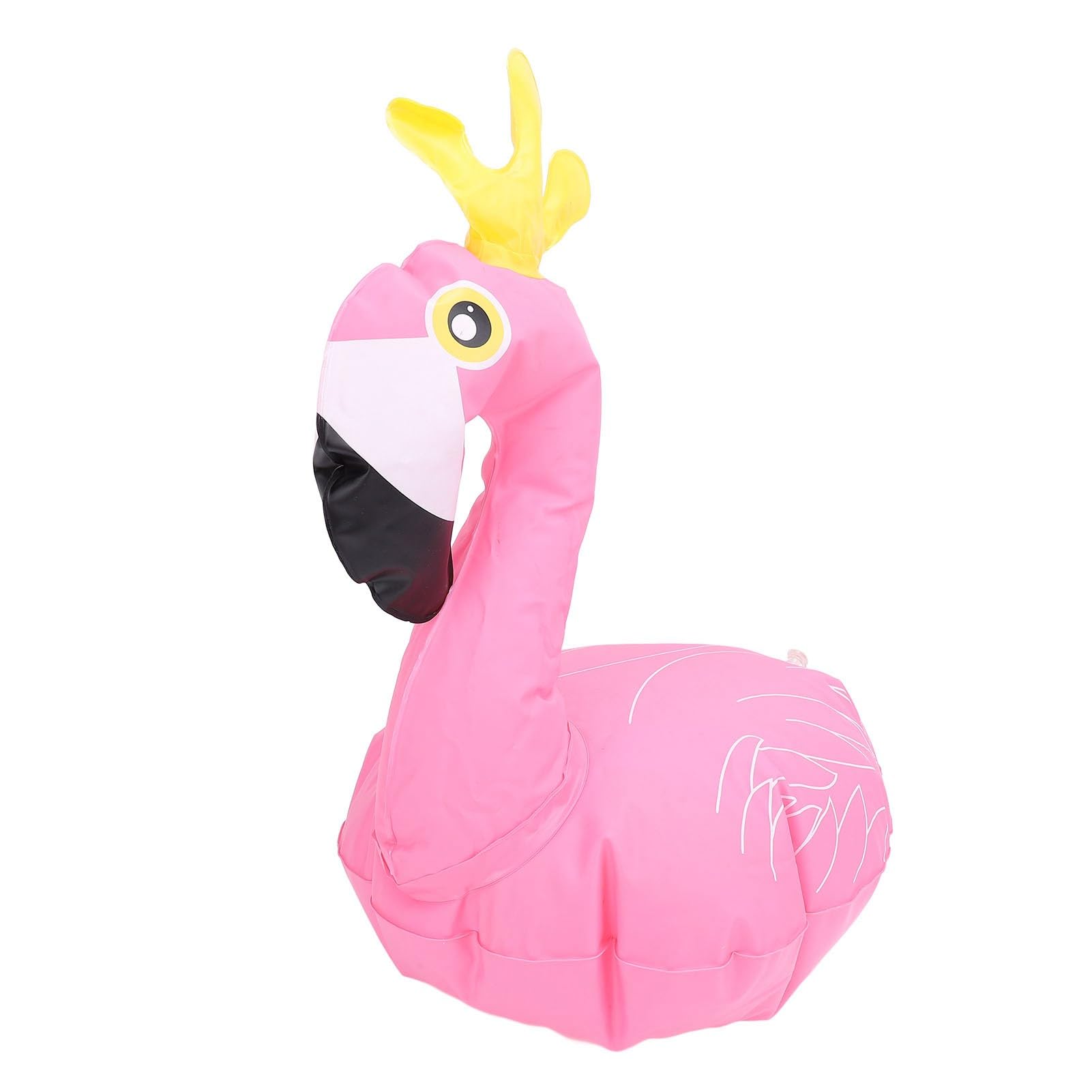 Lumières Solaires Colorées de Piscine de Flamant Rose, Lumières Flottantes de Conception de Couronne pour L'éclairage Nocturne, 2 Pièces