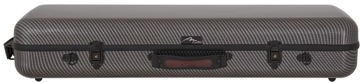 Custodia per Viola Fiberglass 38-43 Oblong special nero M-case + borsa musicale