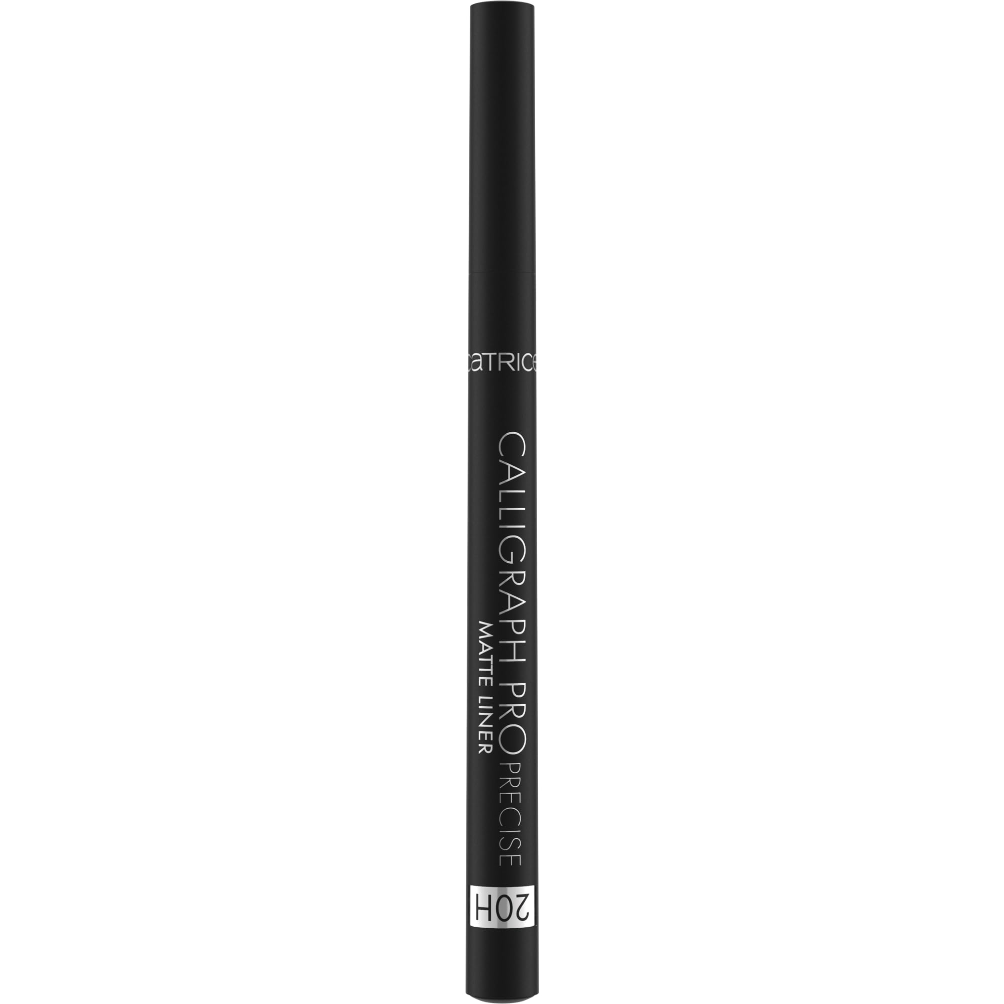 Catrice Calligraph Pro Precise 20H Matte Liner, Eyeliner, No. 010, Black, Long-Lasting, Defining, Express Result, Vegan, No Microplastic Particles, No Perfume, No Parabens, Pack of 1 (1.1 ml)