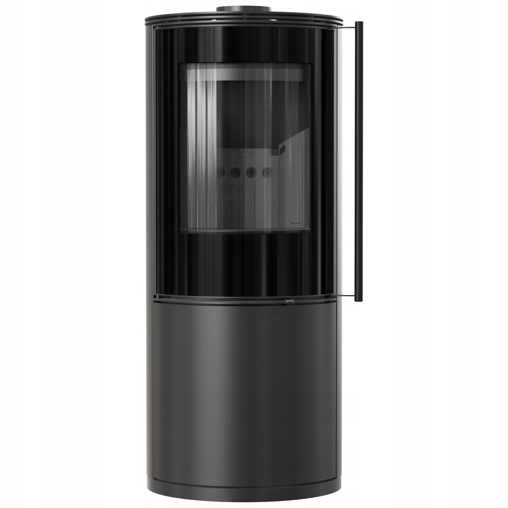 KRATKI Stufa a legna in acciaio SVEN 7 kW Ø150 A Ecodesign alta efficienza
