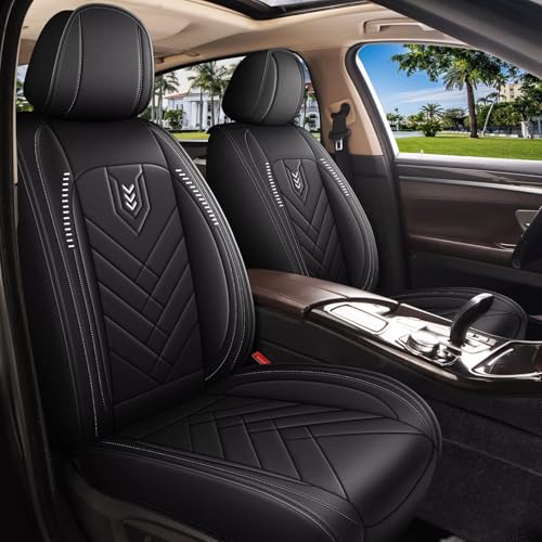 AOMSAZTO Car 2 Front Seat Covers Fit for Infiniti G37 2008-2013