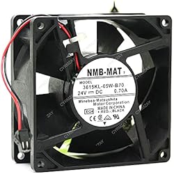 Ventilador Nmb CYRMZAY Ventilador Compatible para NMB-Mat 3615KL-05W-B70 24 V 0,7 A 9 cm para ABB ACS510/550 Ventilador de refrigeración inversor.