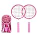 Kids Badminton Rackets Set of 2 Lightweight Children Sets Toddler Toy with 3 Shuttlecocks Kids Racket Racquet Sports Toy with Shuttlecocks Yard Set