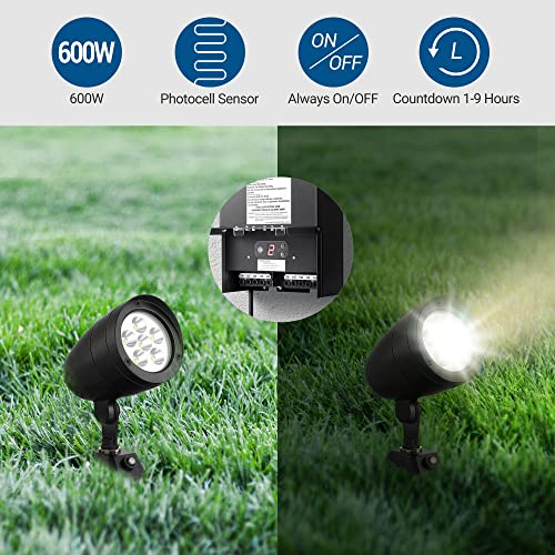 Dewenwils HOSL08A 600W Low Voltage Landscape Transformer, Outdoor Weatherproof Transformer thumb #1