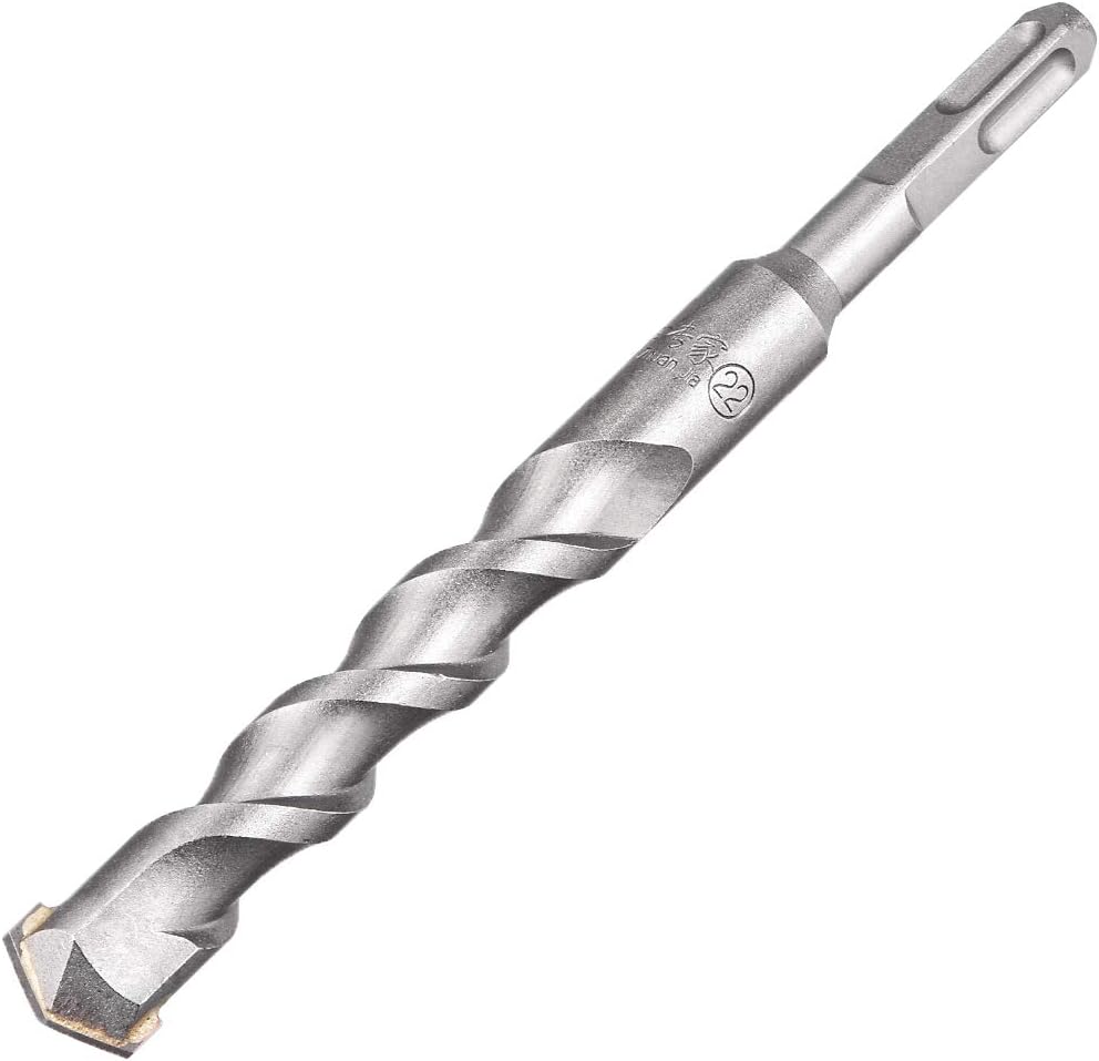 uxcell Masonry Drill Bit 18mm x 350mm Carbide Tipped Rotary Hammer Bit 9mm Square Shank for Impact Drill