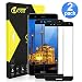 Produktbild CRXOOX 2 Stück Panzerglasfolie für Huawei P10 Lite Panzerglas Schutzfolie Anti Kratzen Ohne Bläschen Displayschutzfolie Blasenfrei Einfache Montage für Huawei P10 Lite Schwarz