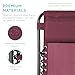 Best Choice Products Set of 2 Adjustable Steel Mesh Zero Gravity Lounge Chair Recliners w/Pillows and Cup Holder Trays - Burgundy