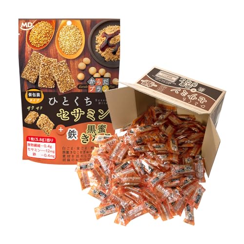 MDホールディングス からだプラン ひとくちセサミン 黒蜜きなこ (大容量BOX)