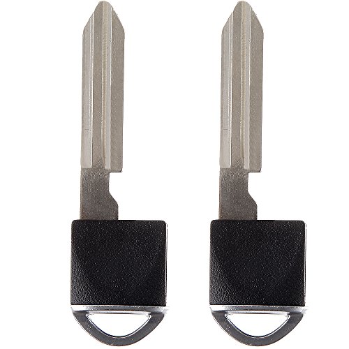 ECCPP CWTWBU618 CWTWBU619 2-Pack Uncut Ignition Key Fob Replacement for Infiniti EX35 FX35 FX50 G35 G37 M35 M45 QX56 for Nissan 370Z Altima Armada Cube Maxima Murano