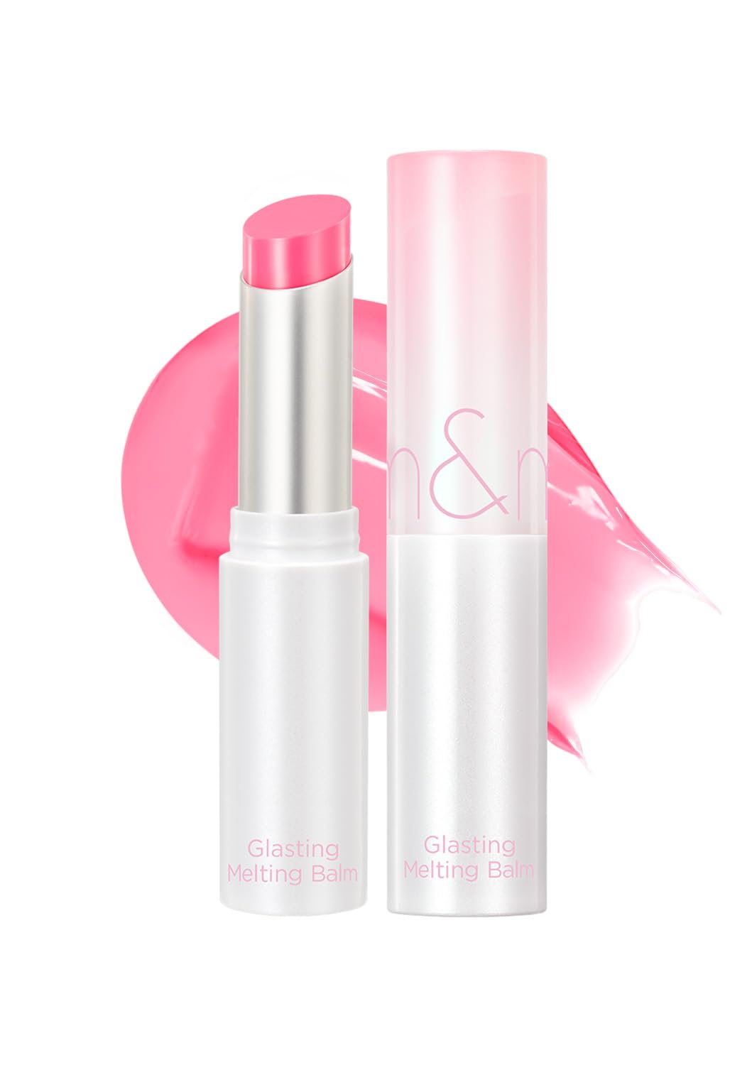 rom&nd Glasting Melting Balm 3.5g (7Colors), Glossy, Plumping Lips, Moisture, Translucent, Water Bomb, High Pigmented, Vegan (09 PEONIES)