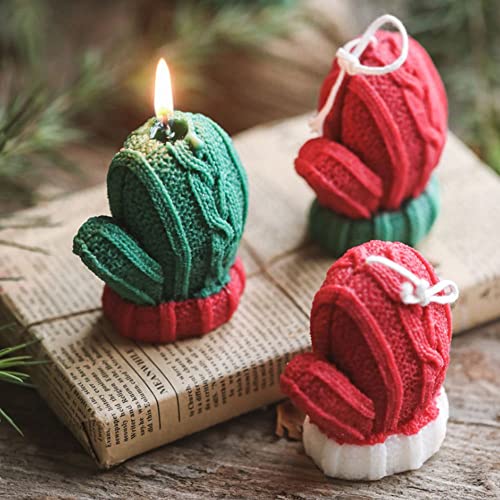 Yilad Silikonform für Gips, Seife, Handarbeit, Handarbeit, Weihnachtsform, Kerzenform, Backwerkzeug – Bild 6