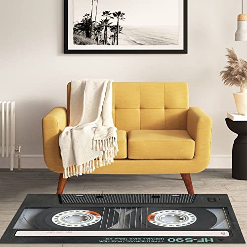 Tapete decorativo GUBIYU 60x150 cm negro estilo retro miniatura 5